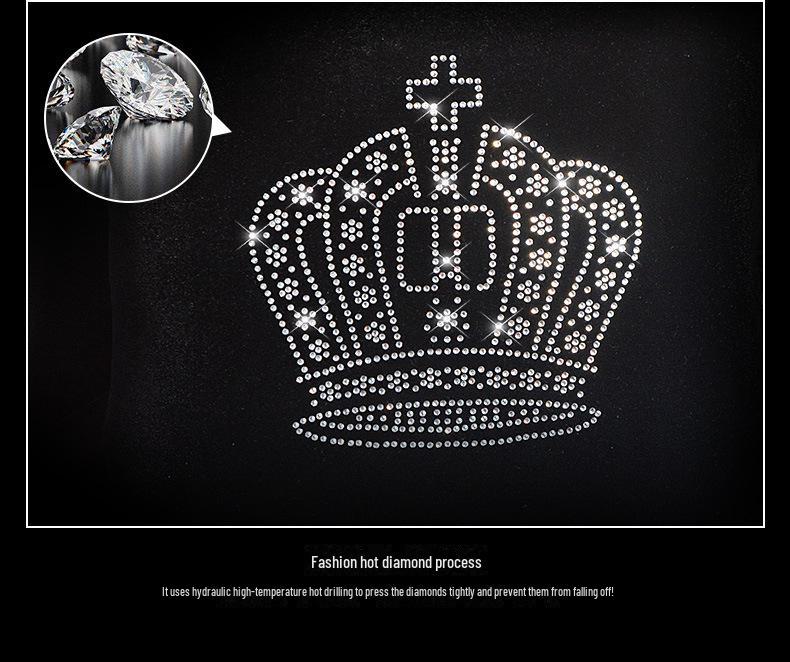 Diamond Car Headrest Pillow and Waist Cushion Set with Neck Pillow - Car Interior Comfort Kit