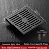 CHENDU Copper Invisible High-Flow Floor Drain