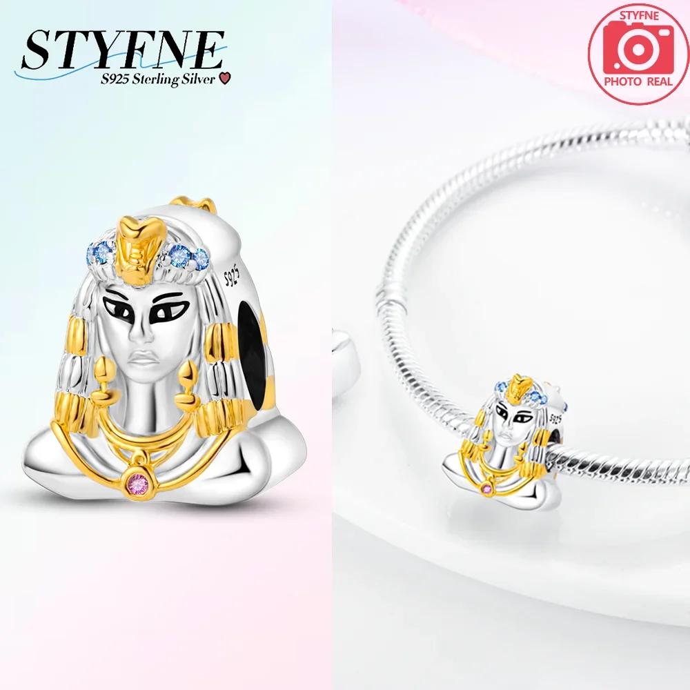 Kupfer Mumien Pyramide Zweiteiliges Set Charm Anhänger Passen Original Charm Armband DIY Perlen Für Frauen Schmuck Geschenk