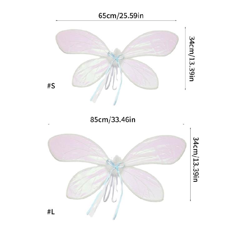 Fairy Costume Angel Wing Butterfly Fairy Wing Party Fancy Dress Dressing Up