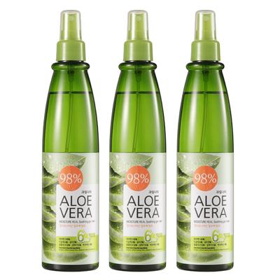 Kwaulnara Aloe Vera Moisture Real Soothing Gel Mist 310ml×3 Large Hydration Supply, Skin Soothing, Sensitive Skin, 310ml, 1 Piece