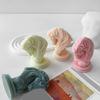 Multifunctional Horse Head Shape Scented Candle Silicone Mold Flexible Candle Molds for Sculpting Artistic Pieces