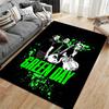 Green Day Band Artwork suitable as a non-slip mat for the living room or bedroom sofa