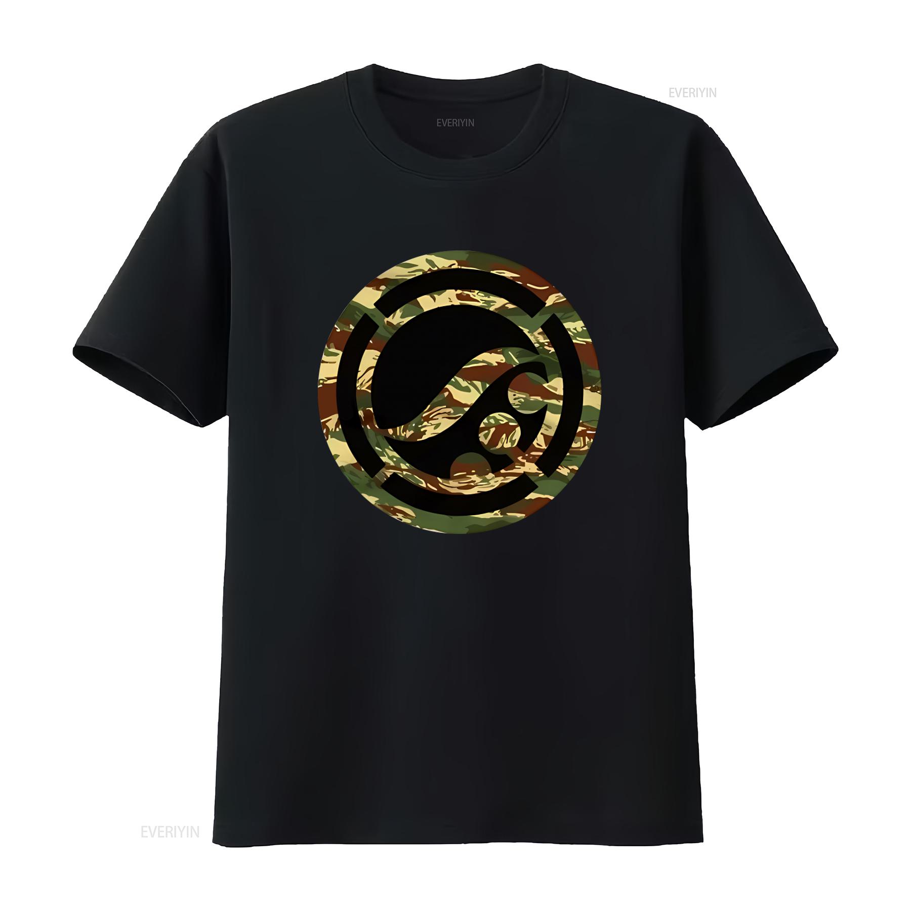 

Shoyoroll OG Logo Camouflage Design T Shirt Brand New Fashion Streetwear vintage Washed Top For Everyday Wear Stylish 4XL