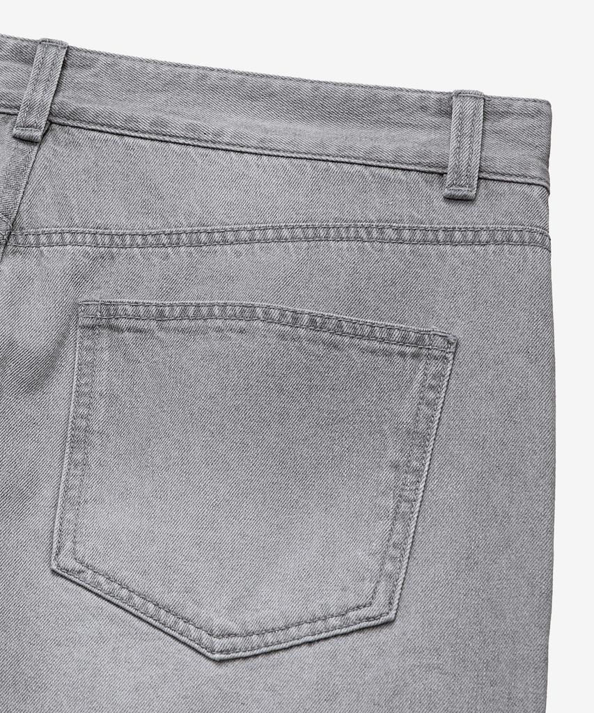 MINDBRIDGE Extra Wide Gray Sand Washed Denim Pants