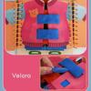 1pc Montessori Busy Board, Wooden Activity Toy for Kids, Learn To Tie Shoelaces Zip Buckle, Early Education Life Skills