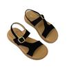 Flat-bottomed One-word Sandals for Women To Wear In Summer 2025, New Versatile Non-slip Soft-soled Casual Beach Sandals