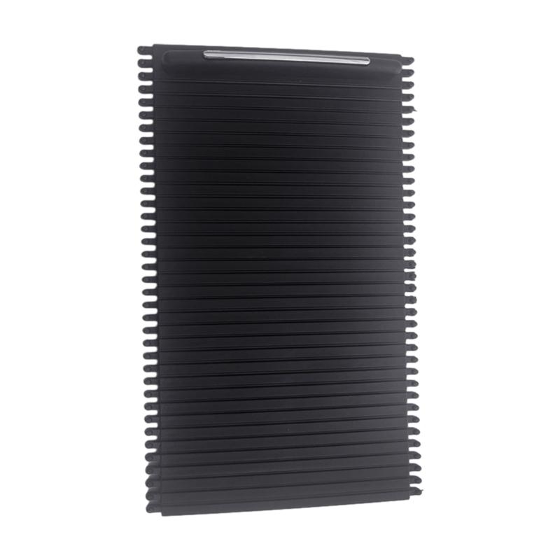 Car Cup Holder Curtain Cover Armrest Beverage Cup Cover ABS Slide Cover 66155AG100JC Replacemnet for Center Console