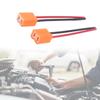 2pcs Ceramic H7 Headlight Adapter Repair Plug Sockets DC12V 24V 2-Wires Headlight Bulb Ceramic Socket Plug Connector