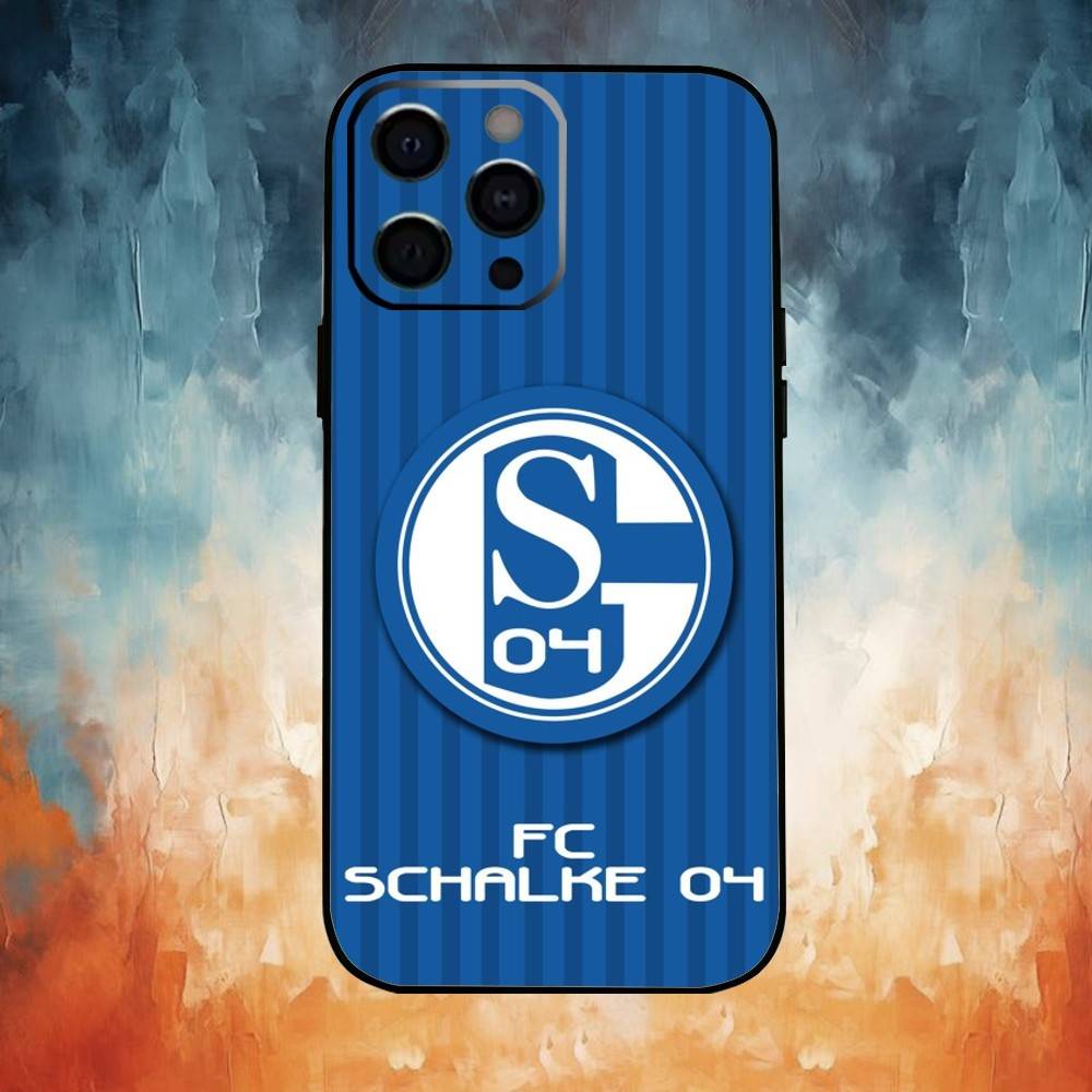 

S-Schalke 04 team Phone Case Silicone Soft For IPhone 17,16,15,14,13,12,11,XS,Plus Pro Max iPhone16e