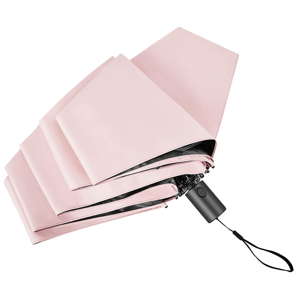 

Легкий складной зонт от солнца сертифицированный специальный автоматическое открытие и закрытие затенение скорость защиты от УФ-лучей Складной зонт Компактный Ветрозащитный и водо розовый