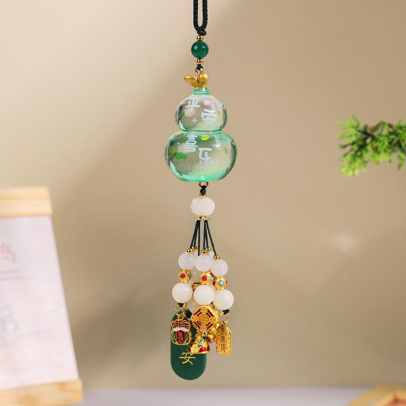 Car Pendant With Resin Material And Beaded Design For Interior Decoration