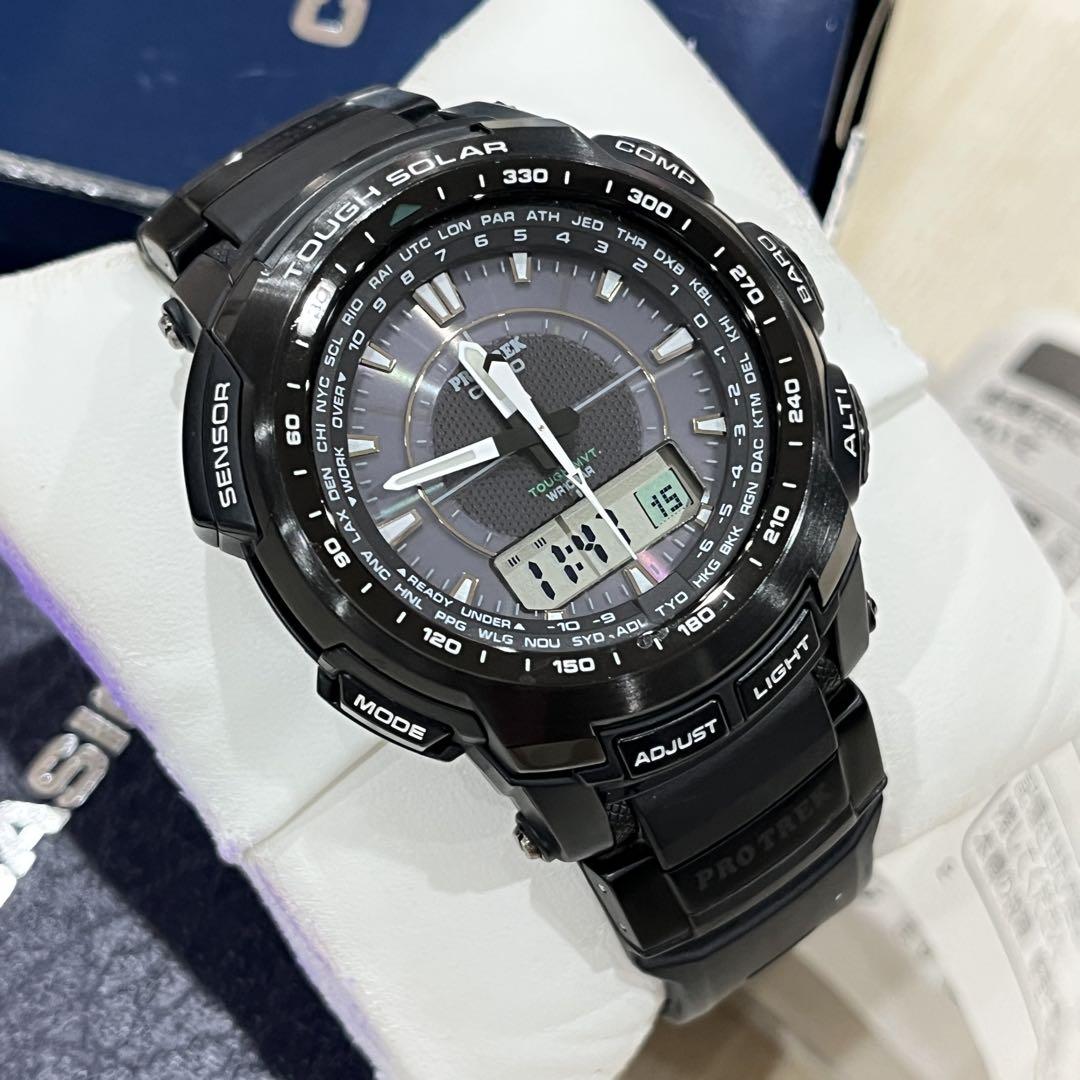 

[USED] Casio Pro Trek PRW-5100 Black