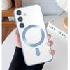 Case for Samsung Galaxy A35 5G, Electro MagSafe, blue + Glass Screen Protector