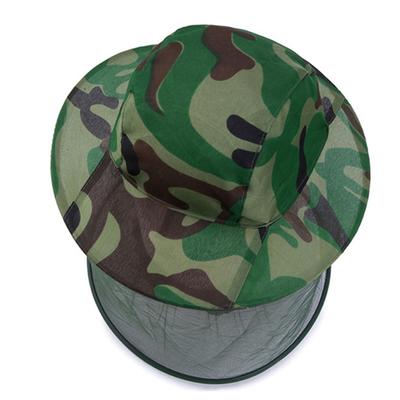 Outdoor Insect Bee Mosquito Resistant Bug Net Mesh Head Face Protector Cap Hat