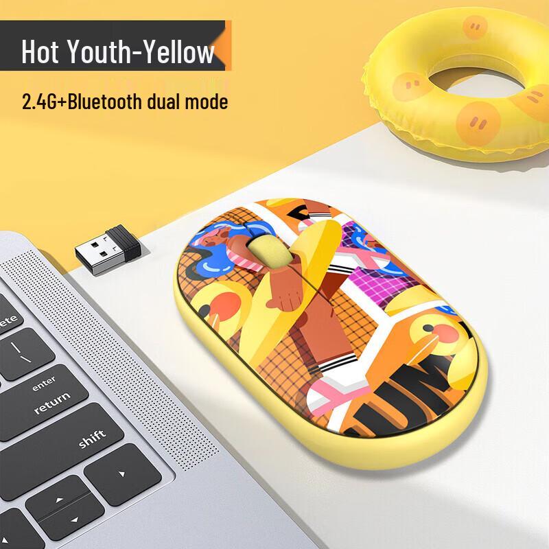 

T39 Dual-Mode 2.4G Wireless & Bluetooth Silent Mouse