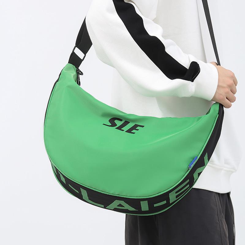 Crossbody Bag Men'S Japanese Students Diagonal Span Simple Large-Capacity Backpack Casual Shoulder Bag Women