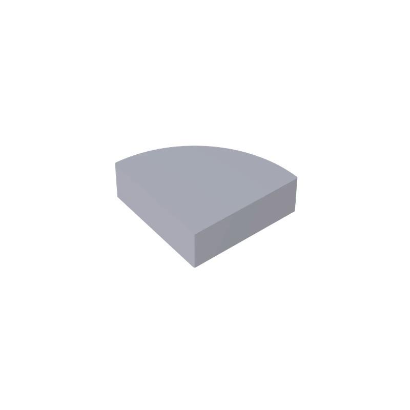 20Pcs  MOC Compatible Assembles Particles 25269 48410 Tile Round 1 X 1 Quarter Building Block Parts DIY Compatible Tech Toy