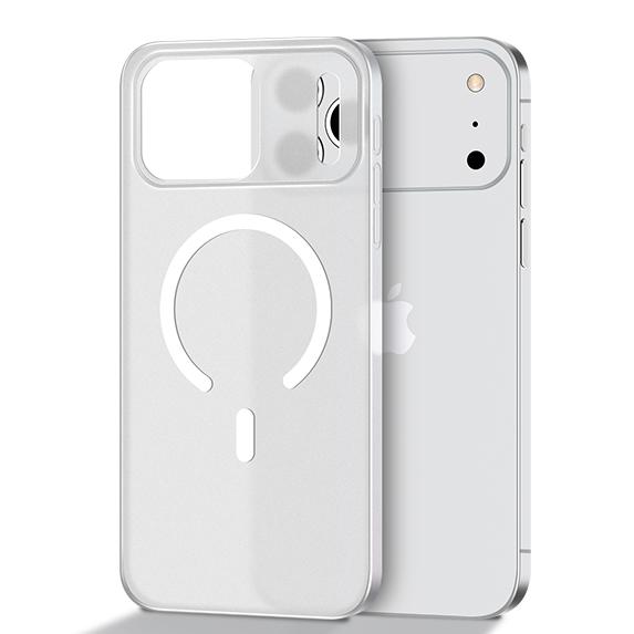 Ultra Thin Matte For Magsafe Wireless Charge Case for iPhone 17 Air 16 15 14 Plus 13 12 Pro Max Clear Shockproof PC Cover