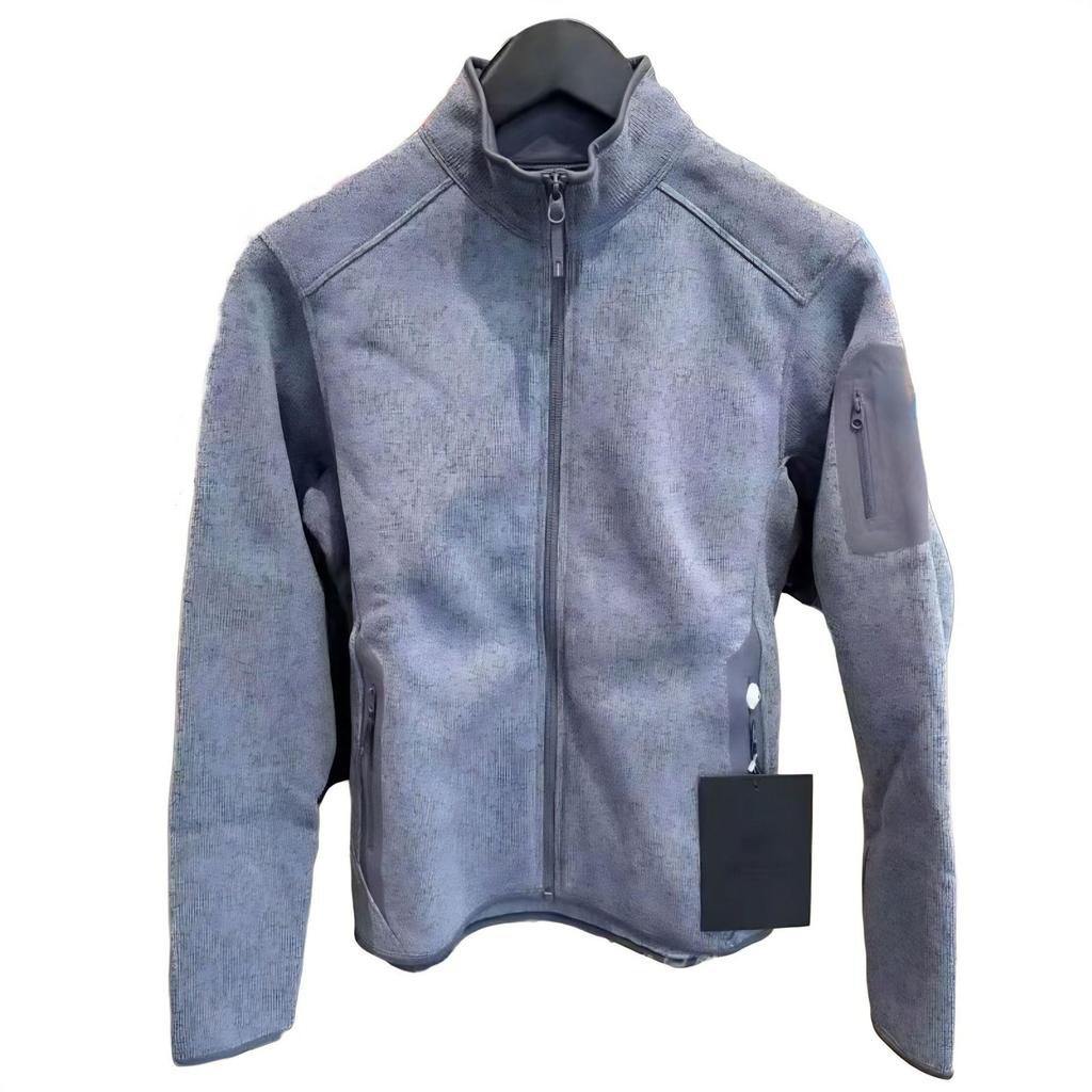 2024 Spring/Autumn Versatile Fleece Jacket: Stylish, Warm, Loose-Fit with Half-High Collar for Outdoor Adventures