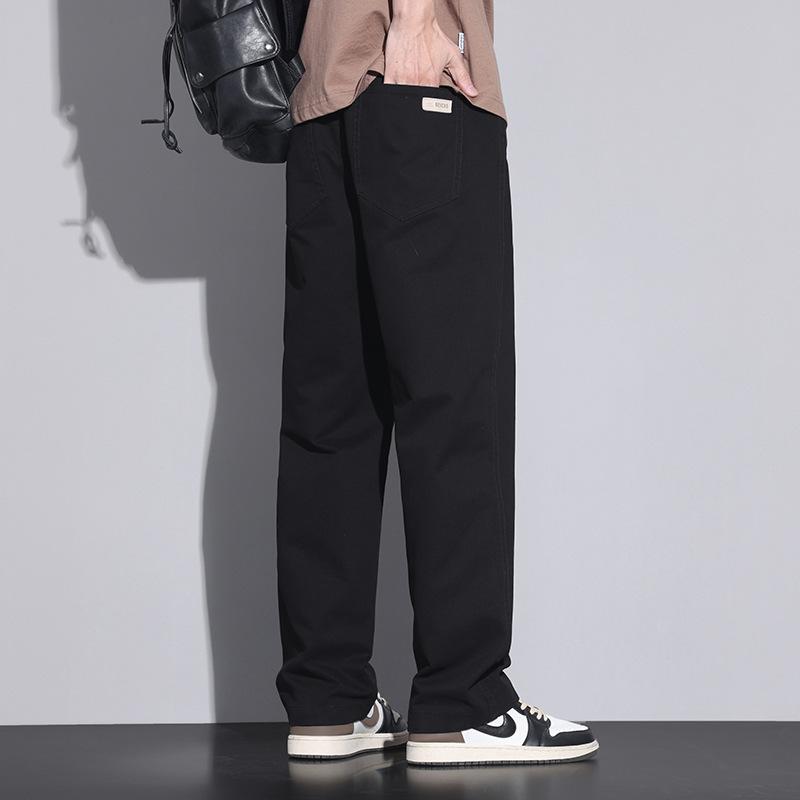 Shanggu Men's Clothing, New Cotton Straight Floor Mopping Casual Pants Men's Loose Versatile Casual Pants