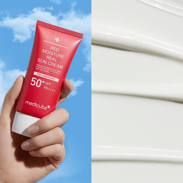 Medicube Red Moisture Real Sun Cream SPF 50+ PA++++ 50ml