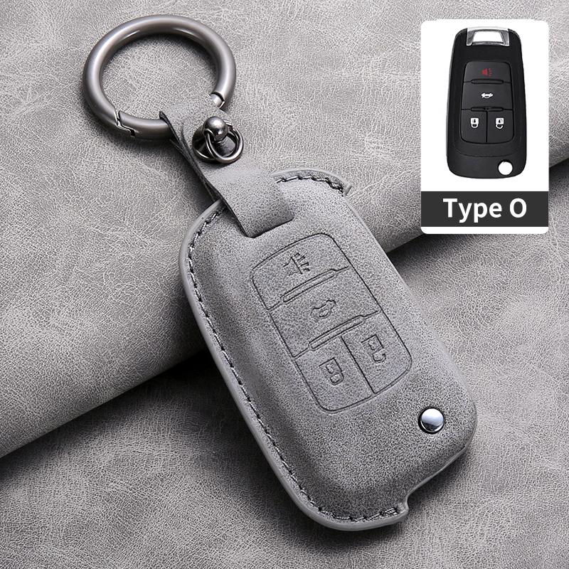 for Buick To Genesis Car Smart Key Case Cover Key Pack Remote Protection Sleeve Buckle Rope Special Accessories Multi Styles