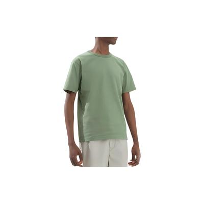 Uniqlo T-shirt Casual Manica Corta Girocollo Monocolore Serie U Unisex Top Verde 455360-54