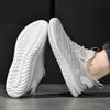 Men's Shoes 2025 New Fly-woven Mesh Shoes Coconut Shoes Large Size Lightweight Sports Casual Shoes Soft-soled Running Trendy Shoes
