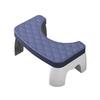 Slip Resistant Water-proof Potty Foot Stool Ergonomic Raised Footrest Stable Frame Household Washroom Auxiliary Tool Suitable Fo