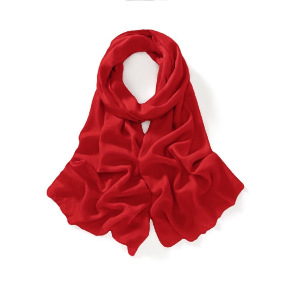 New Ultra-thin Fiber Solid Color Macaron Scarf Women's Winter Fashion Cotton and Linen Shawl Fringed Warm