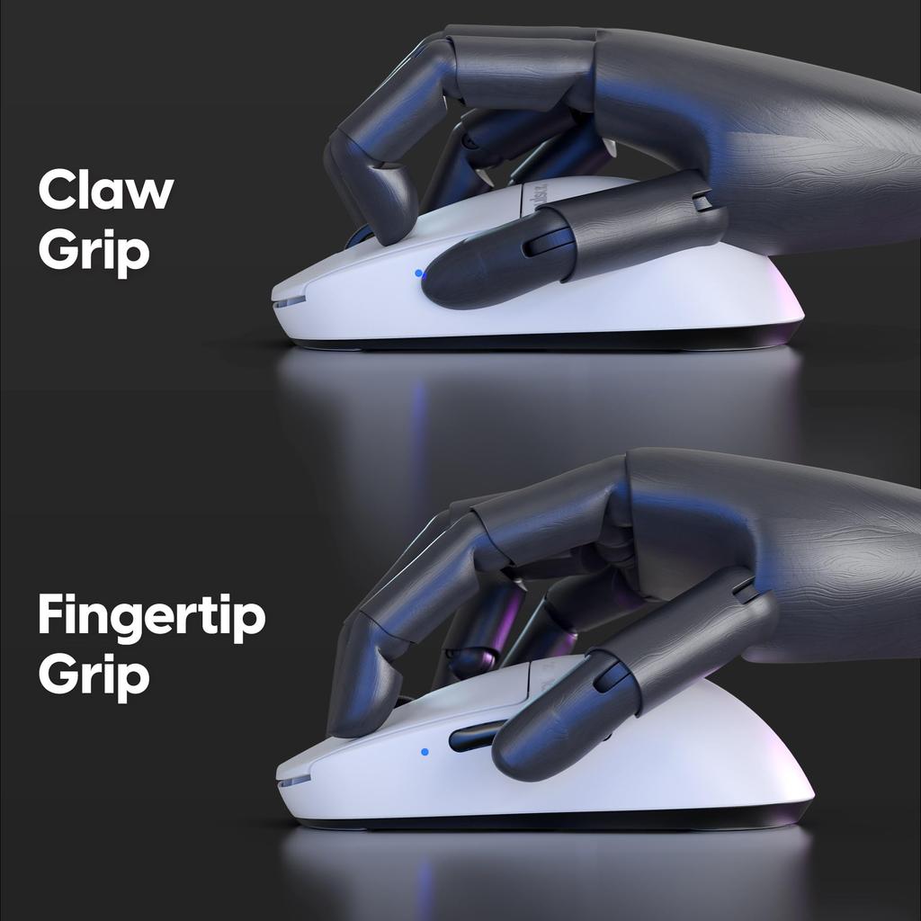 Pulsar Gaming Gears X2A Wireless Gaming 26000 Optical PAW3395 Mouse, Ultra-Lightweight 57g, Ambidextrous, 2.4Ghz, 1ms, DPI, Sensor,