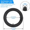 RUTU 12.5X2.75 12 1/2 X 2 3/4 Inner Tube For MX350 MX400 Rocket Electric Dirt Bike Scooter Stroller X-Treme X-560 EZip E-500 E-750 E-900
