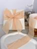 1 st 9m/rol Chiffon Zijden Lint Organza Satijn voor DIY Craft Cadeauverpakking Decoratie Bruidsboeketten Krans Naaibenodigdheden