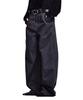 SECONDMONO [Otmisae Mihol Collaboration] Washed Panel Wide Pants [Charcoal]_Sept091Charcoal