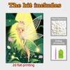 Disney Pearl Art Tinker Bell 5D DIY Pearl Picture Craft Kit Suitable for Adults Beginners Creative Gift Home Decor Idea