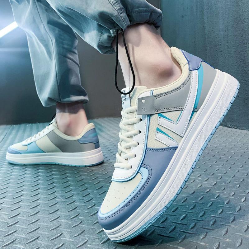 Scarpe da Uomo Taglia Extra Large 45464748 Scarpe da Ginnastica Autunno e Inverno Scarpe Sportive Cento Antiscivolo Traspiranti Scarpe Bianche Scarpe da Corsa per Studenti