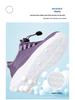 Women's Lightweight Breathable Mesh Sneakers - Non-Slip Soft Sole Walking Shoes for Middle-Aged & Elderly