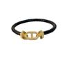 Pig Nose Red Rope Leather Rope Bracelet Men's and Women's 18k Gold Micro-inlaid with Diamonds Natal Year Couple's High-end DIY Hand Rope 2026