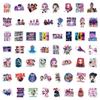 Anime 55/110pcs Kpop Demon Hunters Stickers Cartoon Sticker Huntrix Decorative Stickers for Scrapbook Aesthetic Notebook Gift