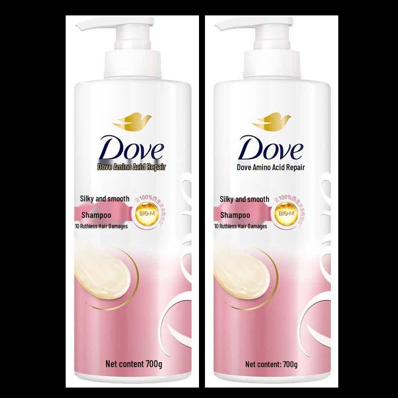 Dove Silky Smooth Amino Acid Shampoo 2-Pack