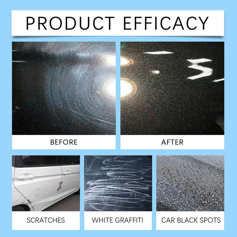 Car Wax Polish 100g Car Paint Repair Wax Car Scratch Wax With Sponge To Shine & Protect For Cars Trucks Motorcycles RV's & More