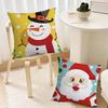 Christmas Nutcracker Cushion Cover Best Home Office Coffee Pillow Sofa Printing Decoration Room Shop Car Nordic Simplicity Hit