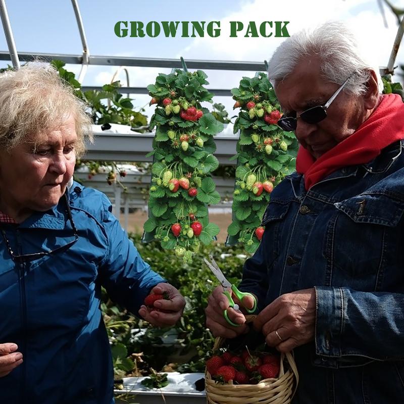 Mehrloch-Hängepflanztasche Hängepflanztasche Pflanzwachstumstasche Wachstumstasche Nährstofftopf PE-Webtasche