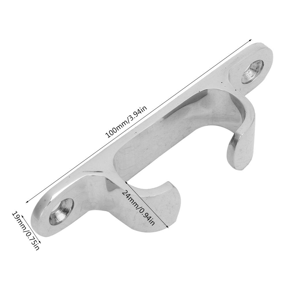 316 Stainless Steel Bow Chock Straight Cleat Line Marine Boat Yacht Hardware