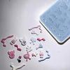 Reusable Silicone Mold Epoxy Resin Moulds DIY Jewelry Finding Moulds Pendant Mold for Necklace Earring Jewelry Making