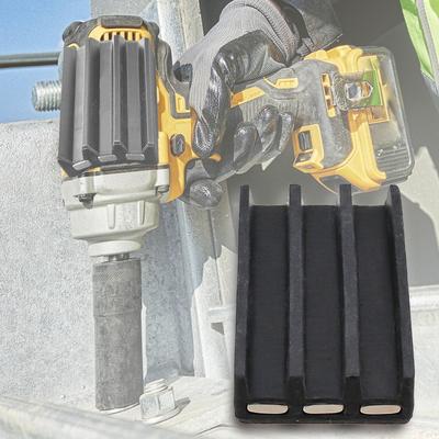 1-10 st Magnetiska Bits Batch-huvudhållare Organizer Kraftfull Magnet Borrbitställ för Milwaukee för DeWalt Slagskruvdragare Borrmaskiner