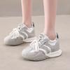 Leather Platform German Training Shoes Women's Spring and Summer 2025 New Breathable Retro Fashion Versatile Sports and Leisure White Shoes