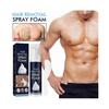 Mousse d'épilation pour hommes pour le visage, les bras et les jambes