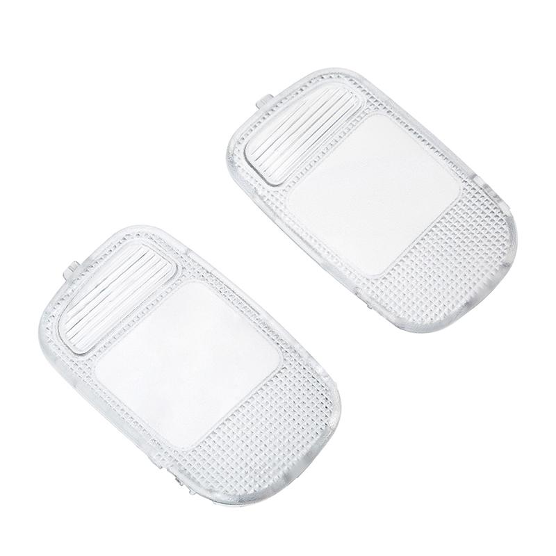 2Pcs Car Overhead Console Dome Light Lens Cover 5183270AA 5183271AA for Dodge Ram 1500 2500 3500 2002-2010 Interior Reading Lamp Shell